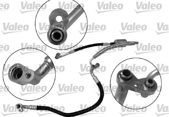 VALEO 818496 - Трубопровод высокого давления, кондиционер abcparts.ee