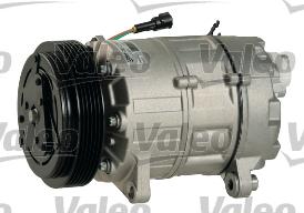 Valeo 813400 - Компрессор кондиционера abcparts.ee