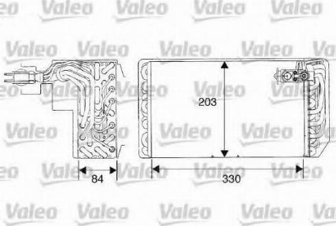 VALEO 817468 - Испаритель, кондиционер abcparts.ee