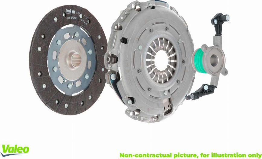 Valeo 834074 - Комплект сцепления abcparts.ee