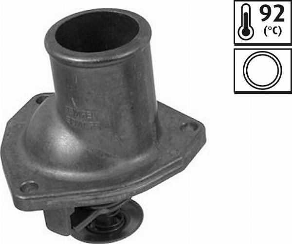 Valeo 820071 - Термостат охлаждающей жидкости / корпус abcparts.ee