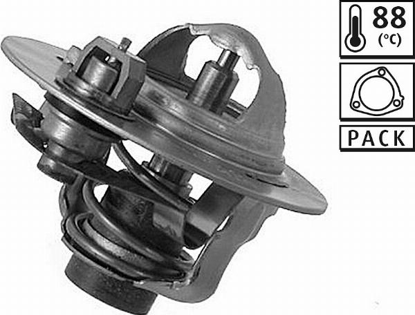 VALEO 820072 - Термостат охлаждающей жидкости / корпус abcparts.ee