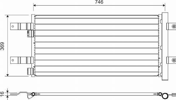 VALEO 822728 - Конденсатор кондиционера abcparts.ee