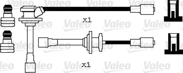 Valeo 346083 - Комплект проводов зажигания abcparts.ee