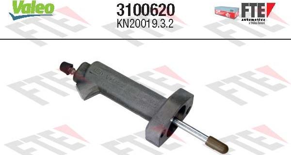 VALEO 3100620 - Рабочий цилиндр, система сцепления abcparts.ee