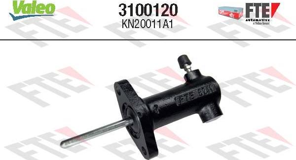 Valeo 3100120 - Рабочий цилиндр, система сцепления abcparts.ee