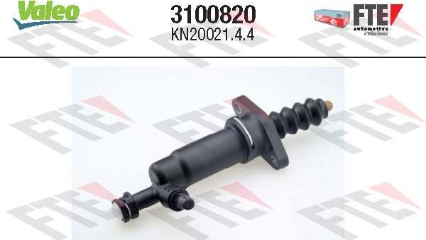 VALEO 3100820 - Рабочий цилиндр, система сцепления abcparts.ee