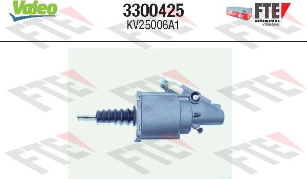 Valeo 3300425 - Усилитель сцепления abcparts.ee