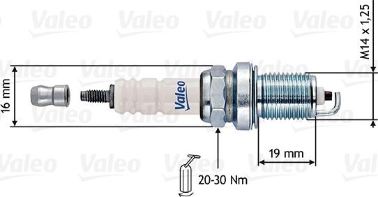VALEO 246904 - Свеча зажигания abcparts.ee