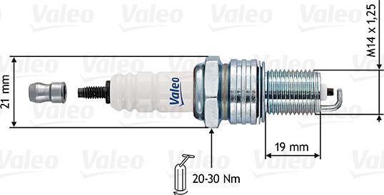 VALEO 246908 - Свеча зажигания abcparts.ee