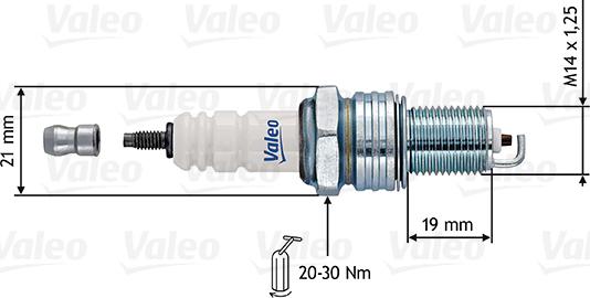 VALEO 246914 - Свеча зажигания abcparts.ee