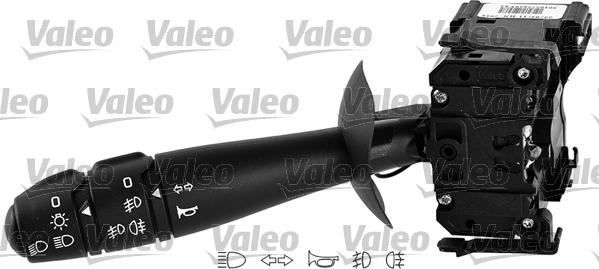 Valeo 251600 - Выключатель на рулевой колонке abcparts.ee