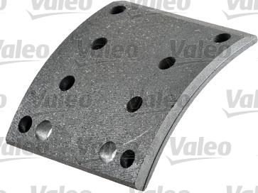 Valeo 219487 - Комплект тормозных башмаков, барабанные тормоза abcparts.ee