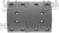 Valeo 219 119 - Комплект тормозных башмаков, барабанные тормоза abcparts.ee