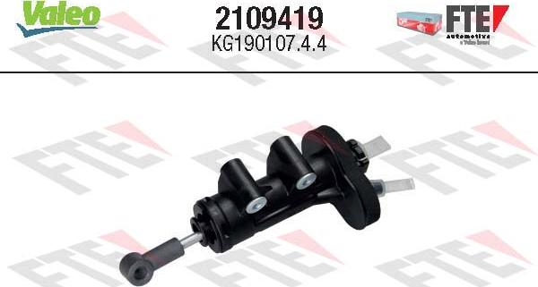 VALEO 2109419 - Главный цилиндр, система сцепления abcparts.ee