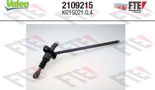 VALEO 2109215 - Главный цилиндр, система сцепления abcparts.ee