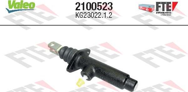 VALEO 2100523 - Главный цилиндр, система сцепления abcparts.ee