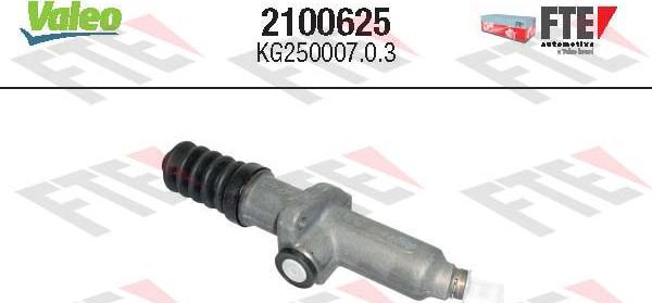 VALEO 2100625 - Главный цилиндр, система сцепления abcparts.ee