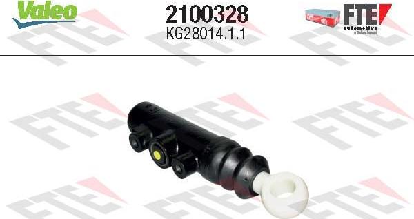 VALEO 2100328 - Главный цилиндр, система сцепления abcparts.ee