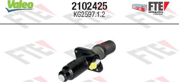VALEO 2102425 - Главный цилиндр, система сцепления abcparts.ee