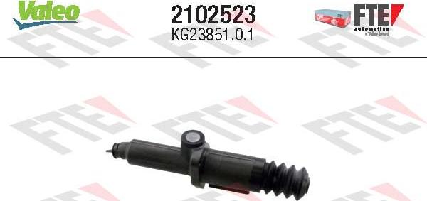 VALEO 2102523 - Главный цилиндр, система сцепления abcparts.ee