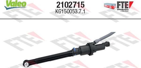 VALEO 2102715 - Главный цилиндр, система сцепления abcparts.ee