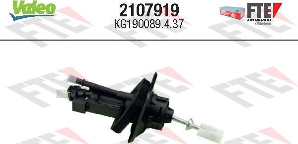 VALEO 2107919 - Главный цилиндр, система сцепления abcparts.ee