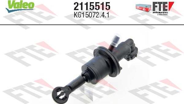 VALEO 2115515 - Главный цилиндр, система сцепления abcparts.ee