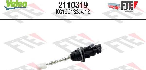 Valeo 2110319 - Главный цилиндр, система сцепления abcparts.ee