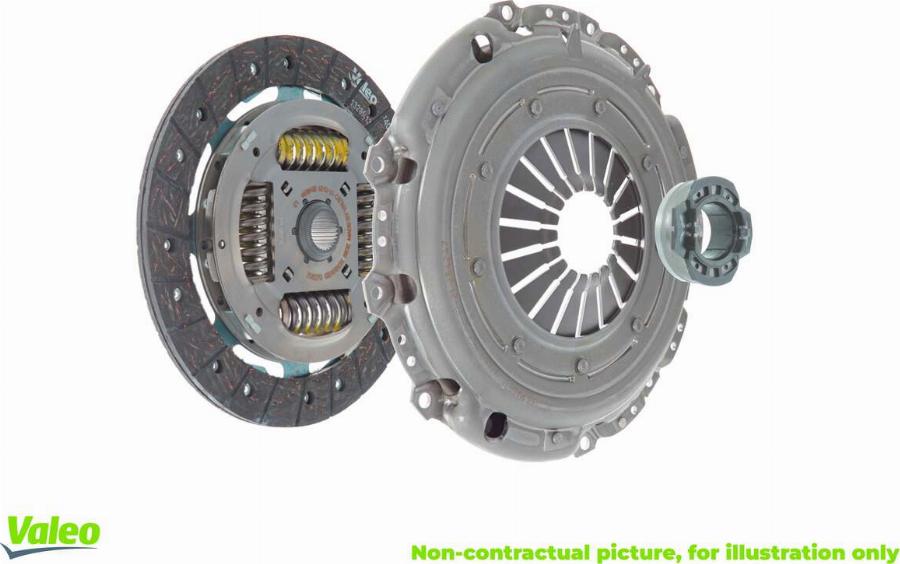 Valeo 833570 - Комплект сцепления abcparts.ee