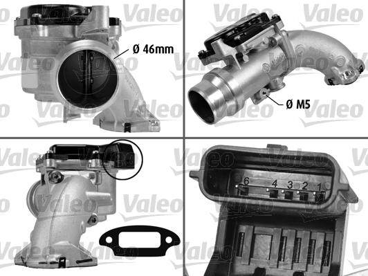 Valeo 700429 - Корпус дроссельной заслонки abcparts.ee