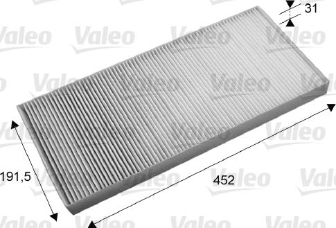 Valeo 716054 - Фильтр воздуха в салоне abcparts.ee
