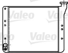 VALEO 732463 - Радиатор, охлаждение двигателя abcparts.ee