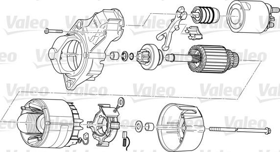 Valeo D7E29 - Стартер abcparts.ee