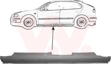 Van Wezel 4933103 - Подножка, накладка порога abcparts.ee