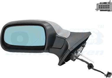 Van Wezel 4060817 - Наружное зеркало abcparts.ee