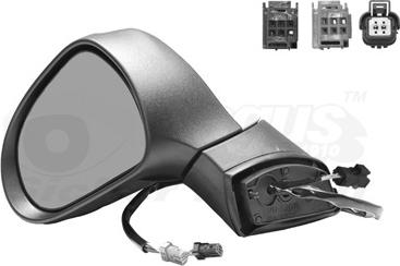 Van Wezel 4029807 - Наружное зеркало abcparts.ee