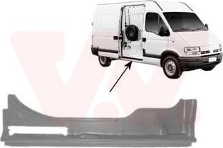 Van Wezel 4394110 - Боковина abcparts.ee