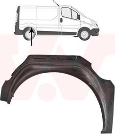 Van Wezel 4394348 - Брызговик, щиток от грязи abcparts.ee