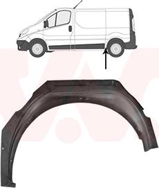 Van Wezel 4394347 - Брызговик, щиток от грязи abcparts.ee