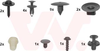 Van Wezel 4356796 - Монтажный комплект, крыло abcparts.ee