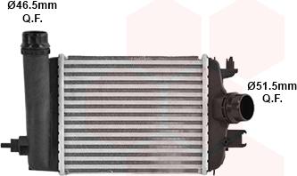 Van Wezel 43014706 - Интеркулер, теплообменник турбины abcparts.ee