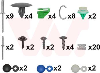 Van Wezel 4371794 - Монтажный комплект, буфер abcparts.ee