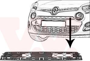 Van Wezel 4372591 - Решетка вентиляционная в бампере abcparts.ee