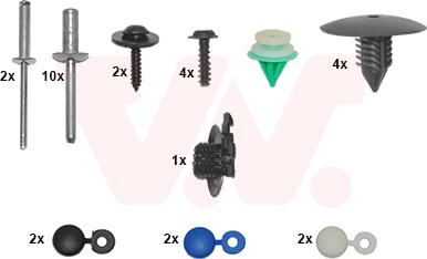 Van Wezel 4372794 - Монтажный комплект, буфер abcparts.ee