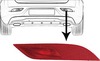 Van Wezel 5909930 - Задний противотуманный фонарь abcparts.ee