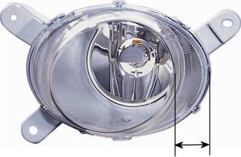 Van Wezel 5921996 - Фара противотуманная abcparts.ee