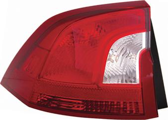 Van Wezel 5922921 - Задний фонарь abcparts.ee