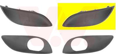 Van Wezel 5436591 - Решетка вентиляционная в бампере abcparts.ee