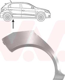 Van Wezel 5895148 - Боковина abcparts.ee